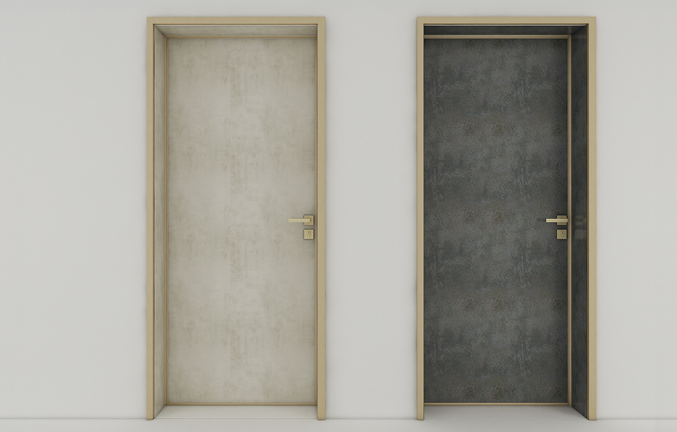 B款極簡隱形門（輕奢（shē）金）