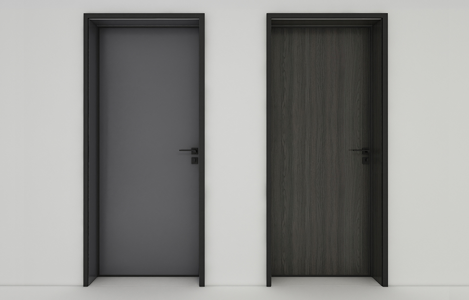 B款極簡（jiǎn）隱形門（珍珠黑）