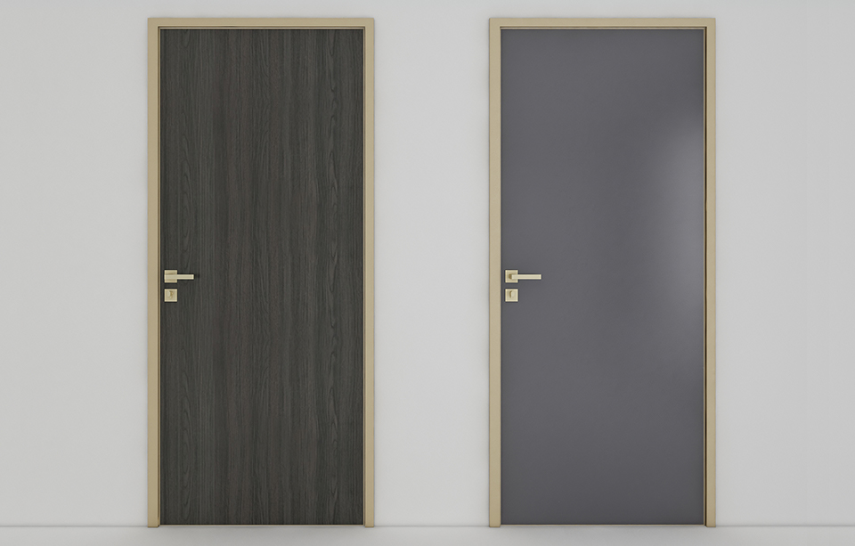 B款極簡隱形門（mén）（輕奢金）