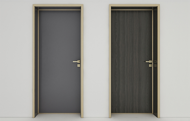 B款極簡隱形門（輕奢金）