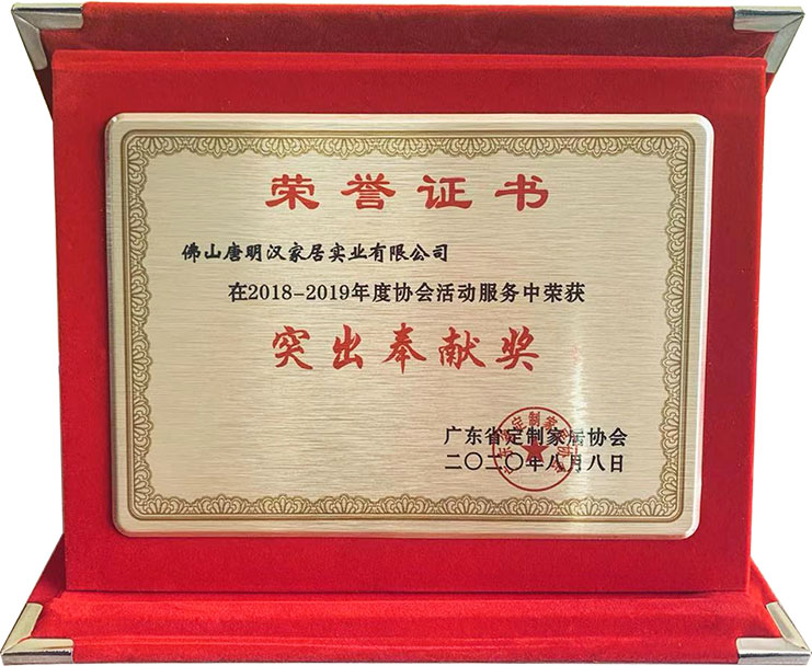 定製協會活動服務（wù）突出奉獻獎